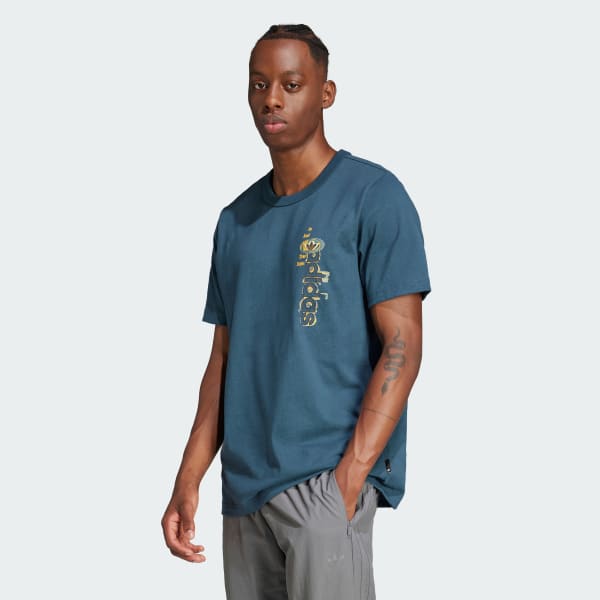 Adidas Men Shirt graffiti